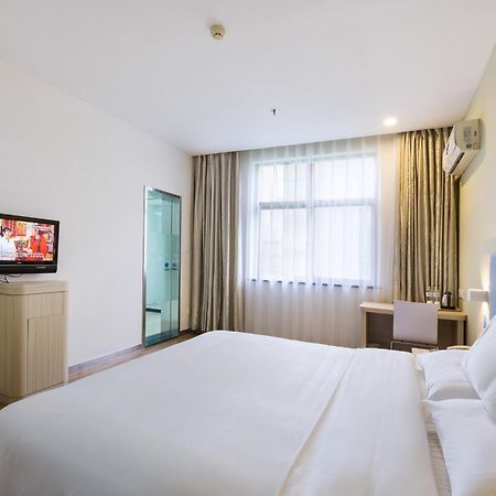 Hanting Hotel Hangzhou Xiaoshan Shi Xin Road Kültér fotó