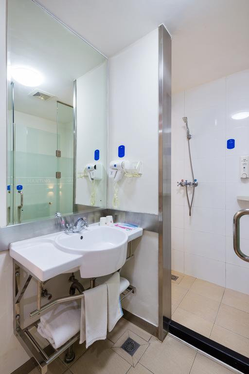Hanting Hotel Hangzhou Xiaoshan Shi Xin Road Kültér fotó
