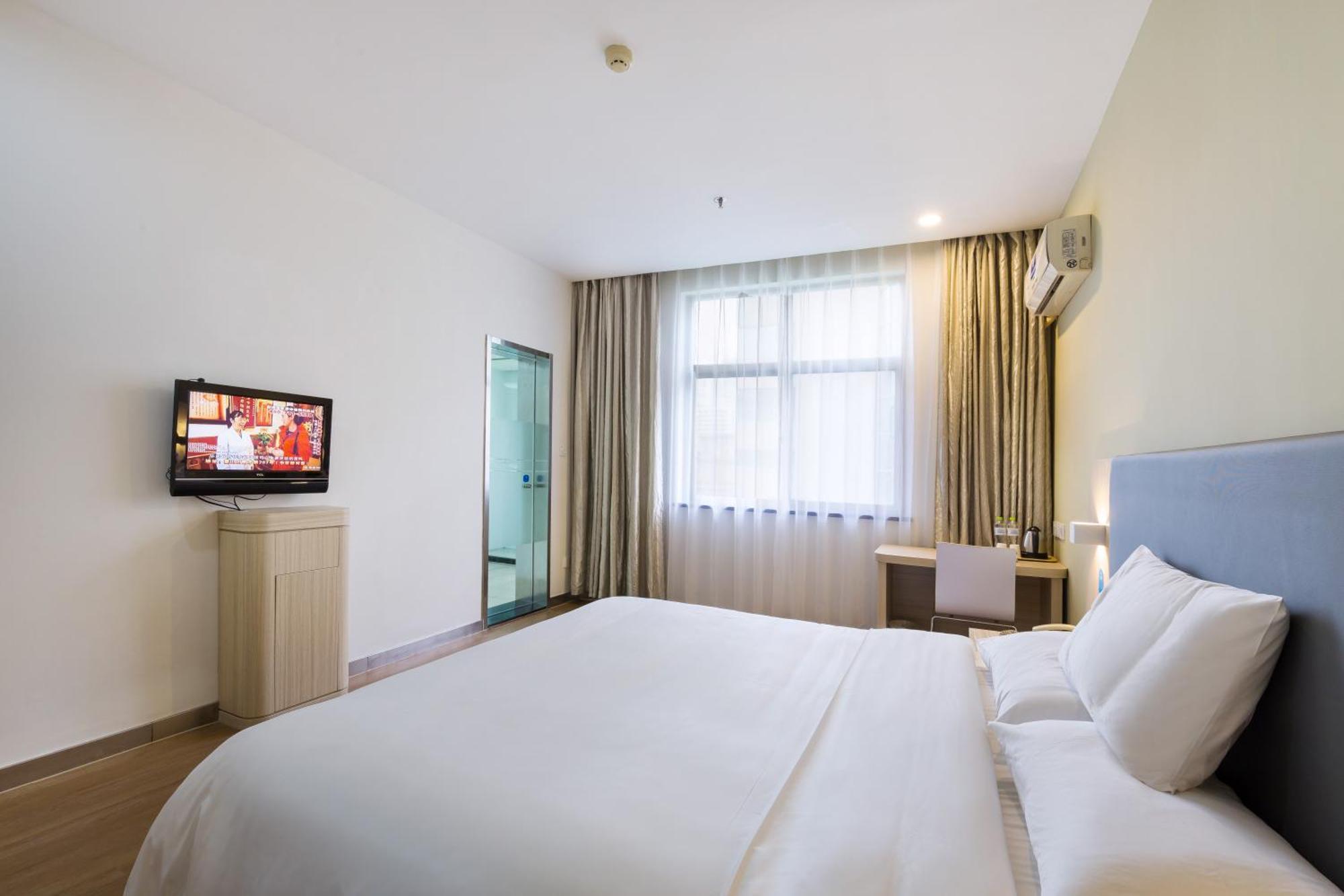 Hanting Hotel Hangzhou Xiaoshan Shi Xin Road Kültér fotó